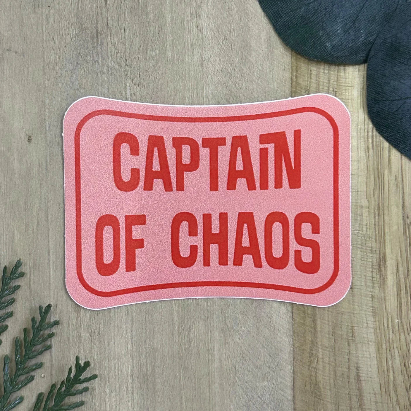 Captain of Chaos Sticker - Counter Couture