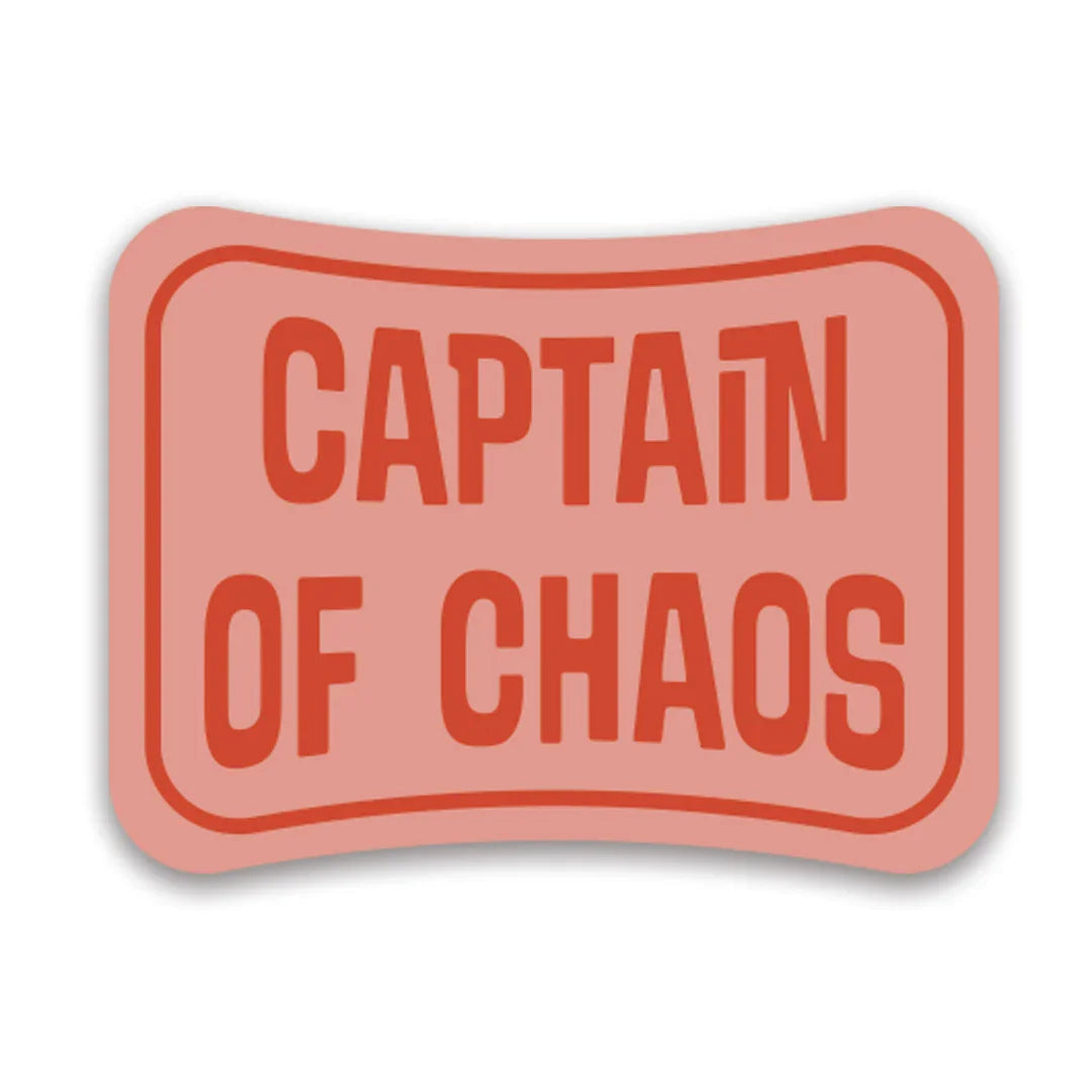 Captain of Chaos Sticker - Counter Couture