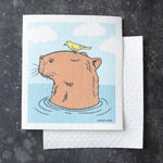Capybara Swedish Dish Cloth - Eco-Friendly & Biodegradable - Counter Couture