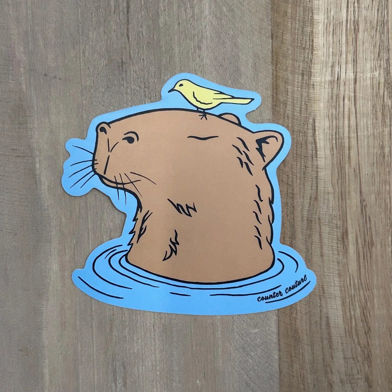 Capybara Sticker - Counter Couture
