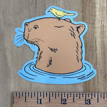 Capybara Sticker - Counter Couture
