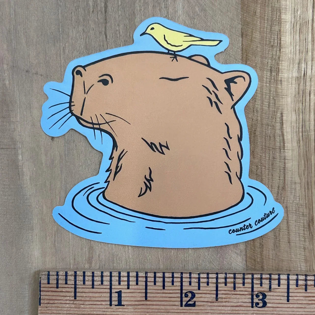 Capybara Sticker - Counter Couture