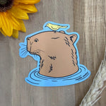 Capybara Sticker - Counter Couture