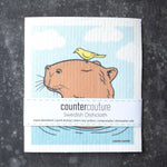 Capybara Swedish Dish Cloth - Eco-Friendly & Biodegradable - Counter Couture