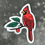 Cardinal Sticker – Premium Vinyl Decal | Weatherproof, Scratch Resistant Matte Finish - Counter Couture