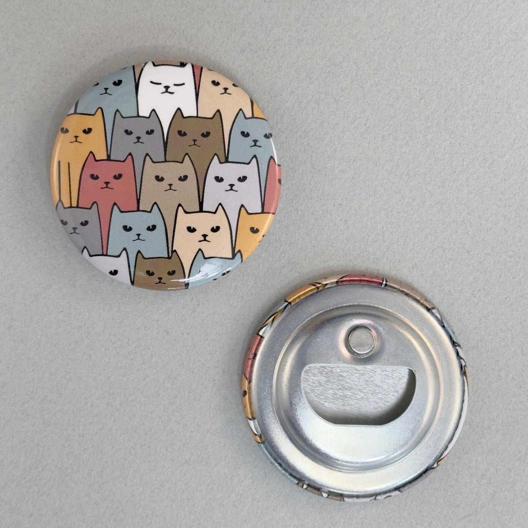 Cat Bottle Opener – Unique Stainless Steel Bar Accessory & Kitchen Gadget