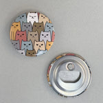 Cat Bottle Opener – Unique Stainless Steel Bar Accessory & Kitchen Gadget - Counter Couture