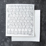 Cat Swedish Dish Cloth - Eco-Friendly & Biodegradable - Counter Couture