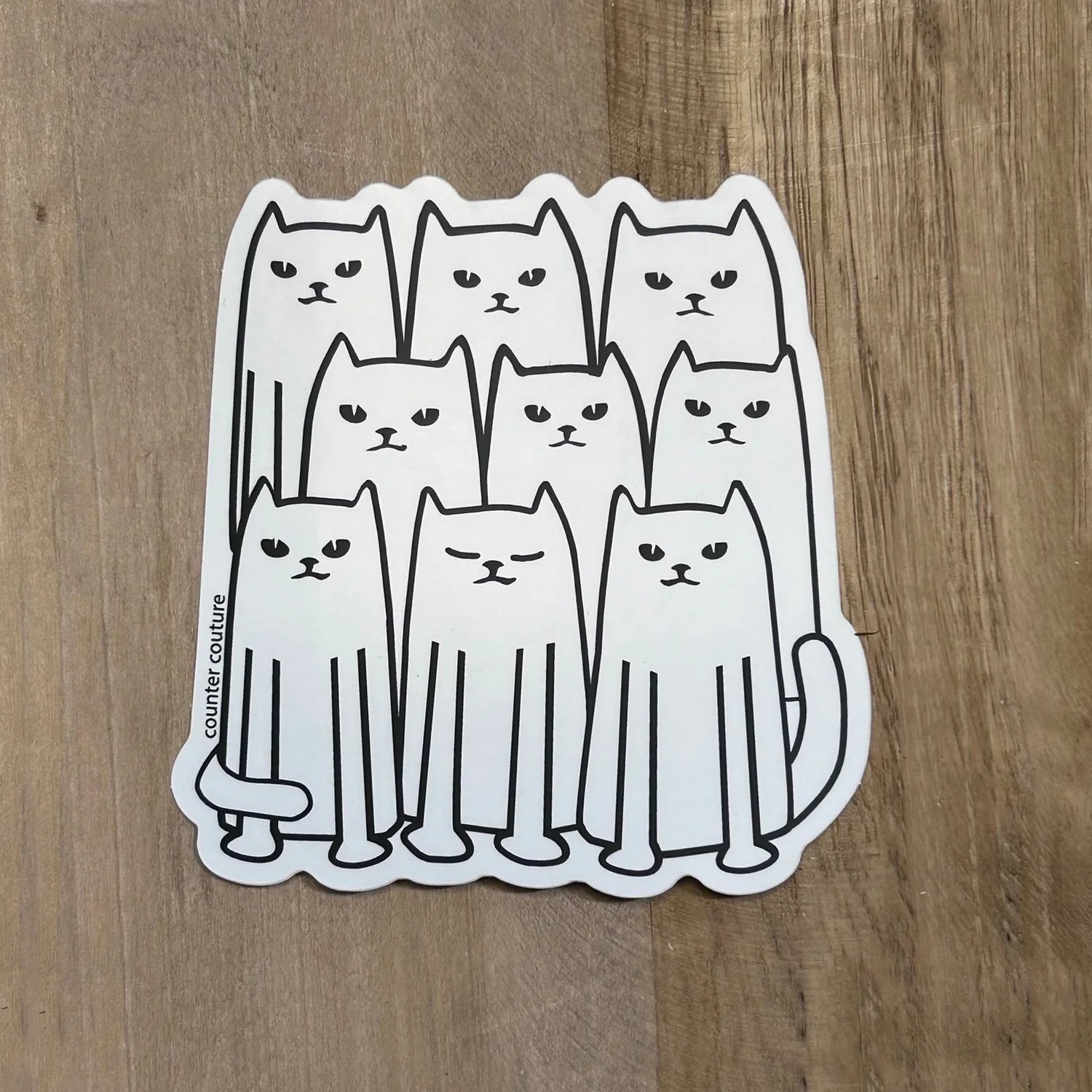 Cat Sticker - Counter Couture