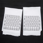 Cat Flour Sack Towel - Eco-Friendly | Hand-Drawn - Counter Couture