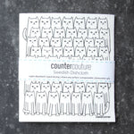 Cat Swedish Dish Cloth - Eco-Friendly & Biodegradable - Counter Couture