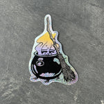 Cauldron Vinyl Sticker - Waterproof & Scratch Proof Halloween Decals - Counter Couture