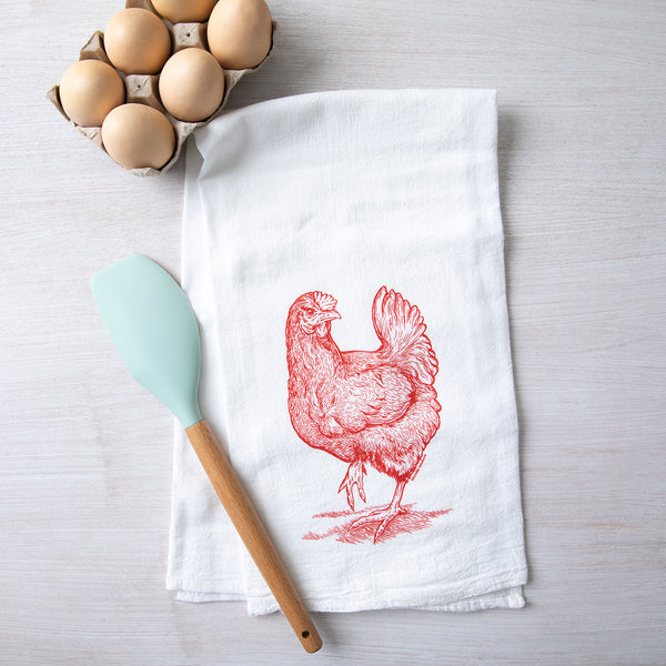 Chicken Flour Sack Towel