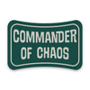 Commander of Chaos Sticker - Counter Couture
