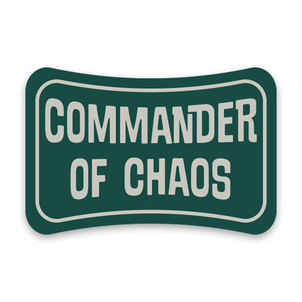 Commander of Chaos Sticker
