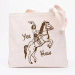 Cowgirl Canvas Tote, Eco-Friendly Reusable Shopping Bags - Counter Couture