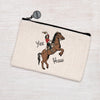 Cowgirl Zipper Pouch