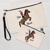 Cowgirl Zipper Pouch