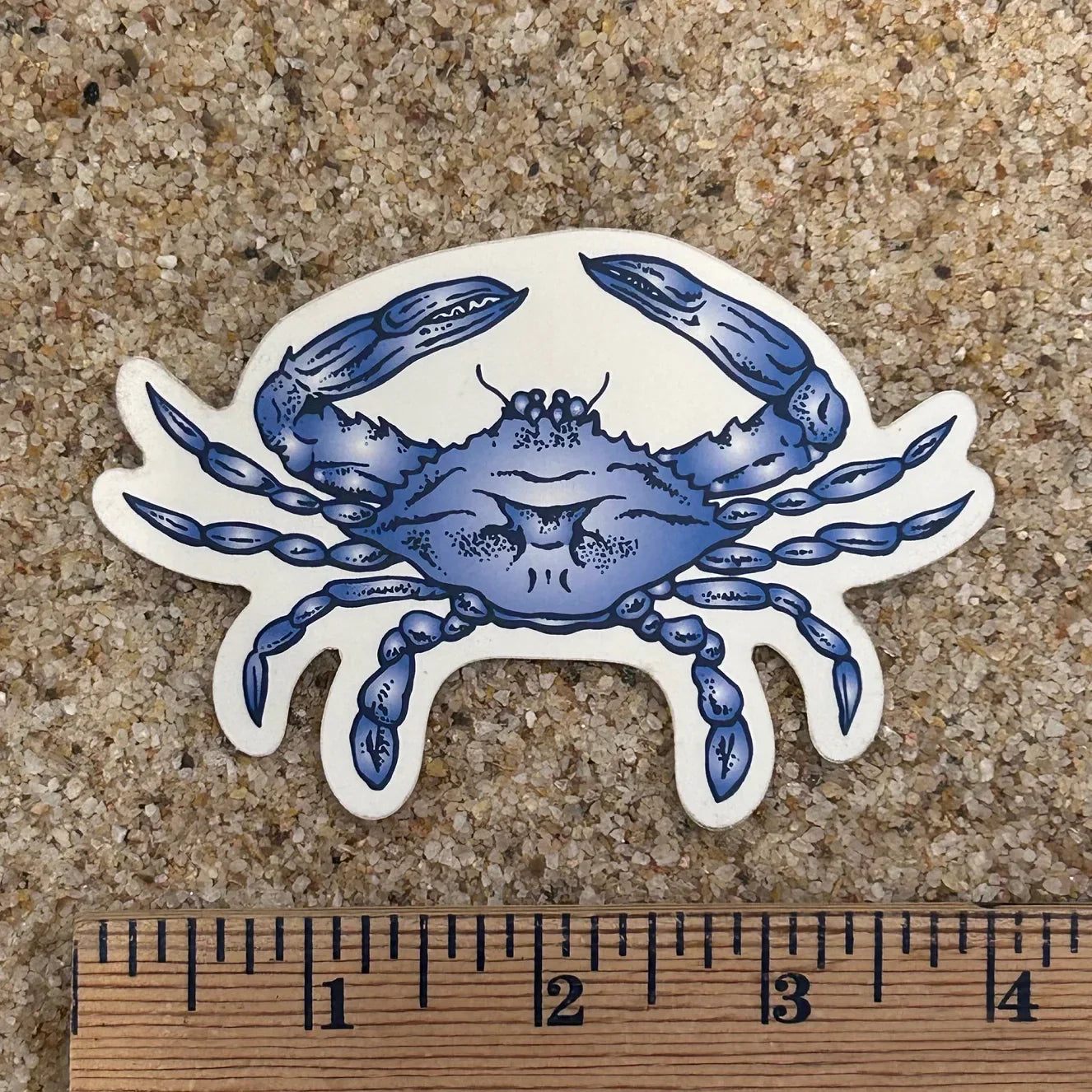 Crab Sticker - Blue - Counter Couture
