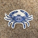 Crab Sticker - Blue - Counter Couture