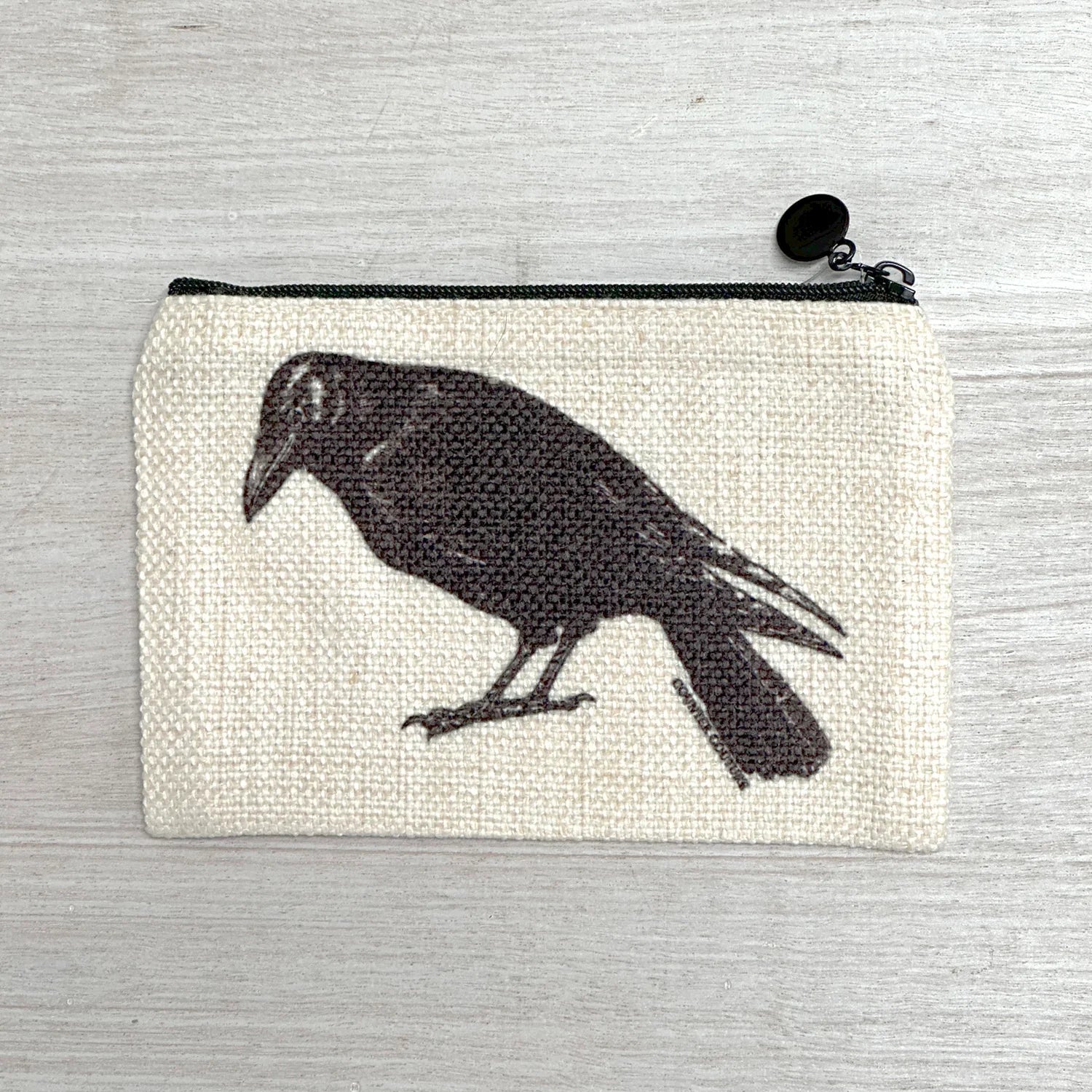 Crow Zipper Pouch - Counter Couture