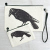 Crow Zipper Pouch