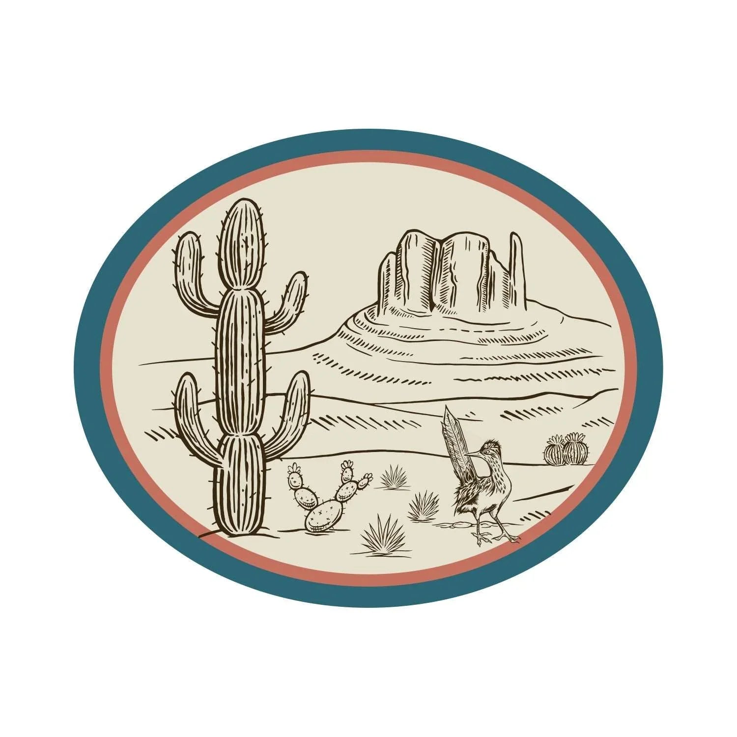 Desert Vinyl Sticker - Counter Couture