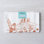 Desert Tea Towel - Eco-Friendly | Hand-Drawn Design - Counter Couture
