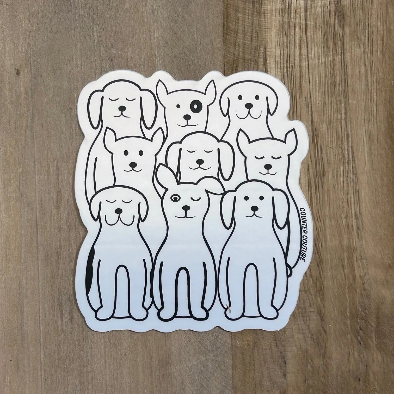 Dog Sticker - Counter Couture