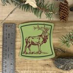 Elk Badge Sticker - Counter Couture