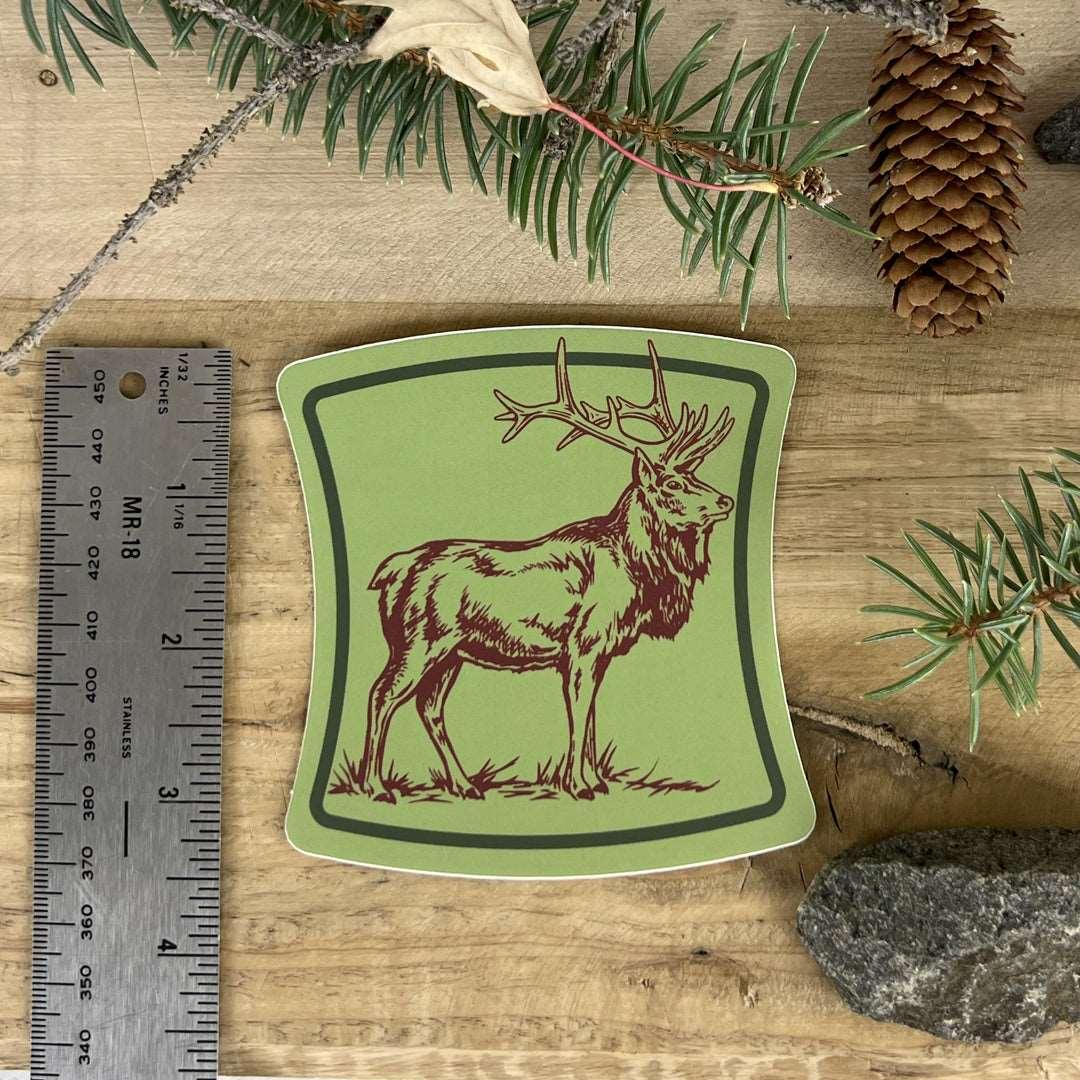 Elk Badge Sticker - Counter Couture