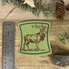 Elk Badge Sticker
