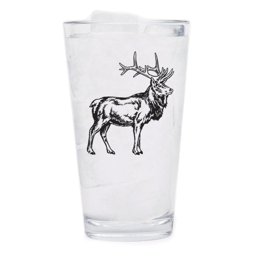 Elk Pint Glass
