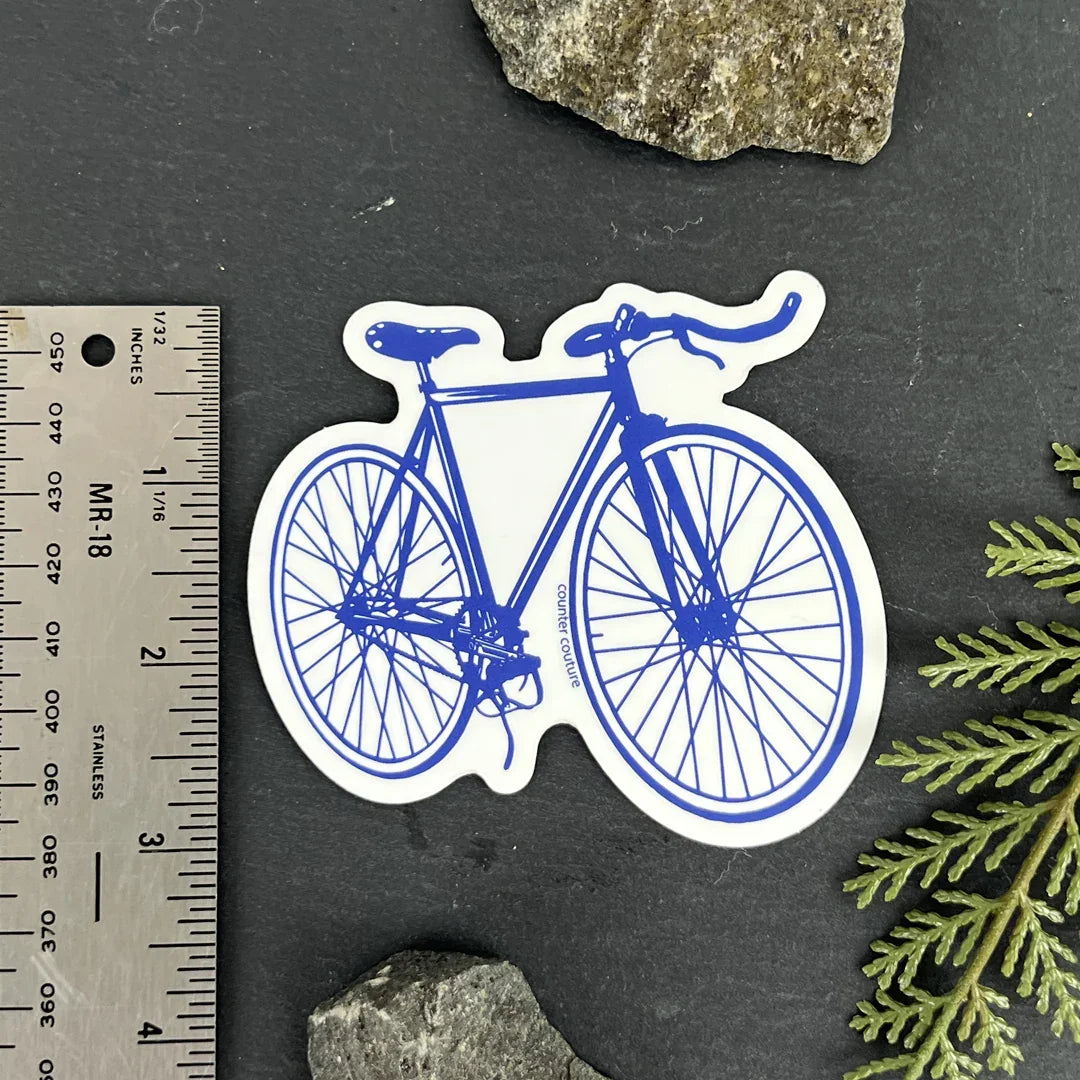 Fixie Bicycle Sticker - Counter Couture
