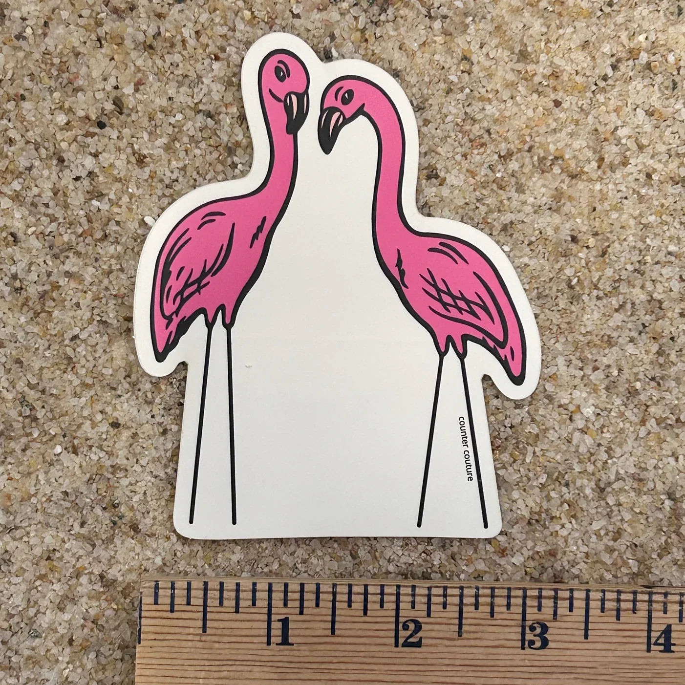 Flamingo Sticker - Counter Couture