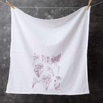 Set of Bird and Flower Tea Towels - Counter Couture