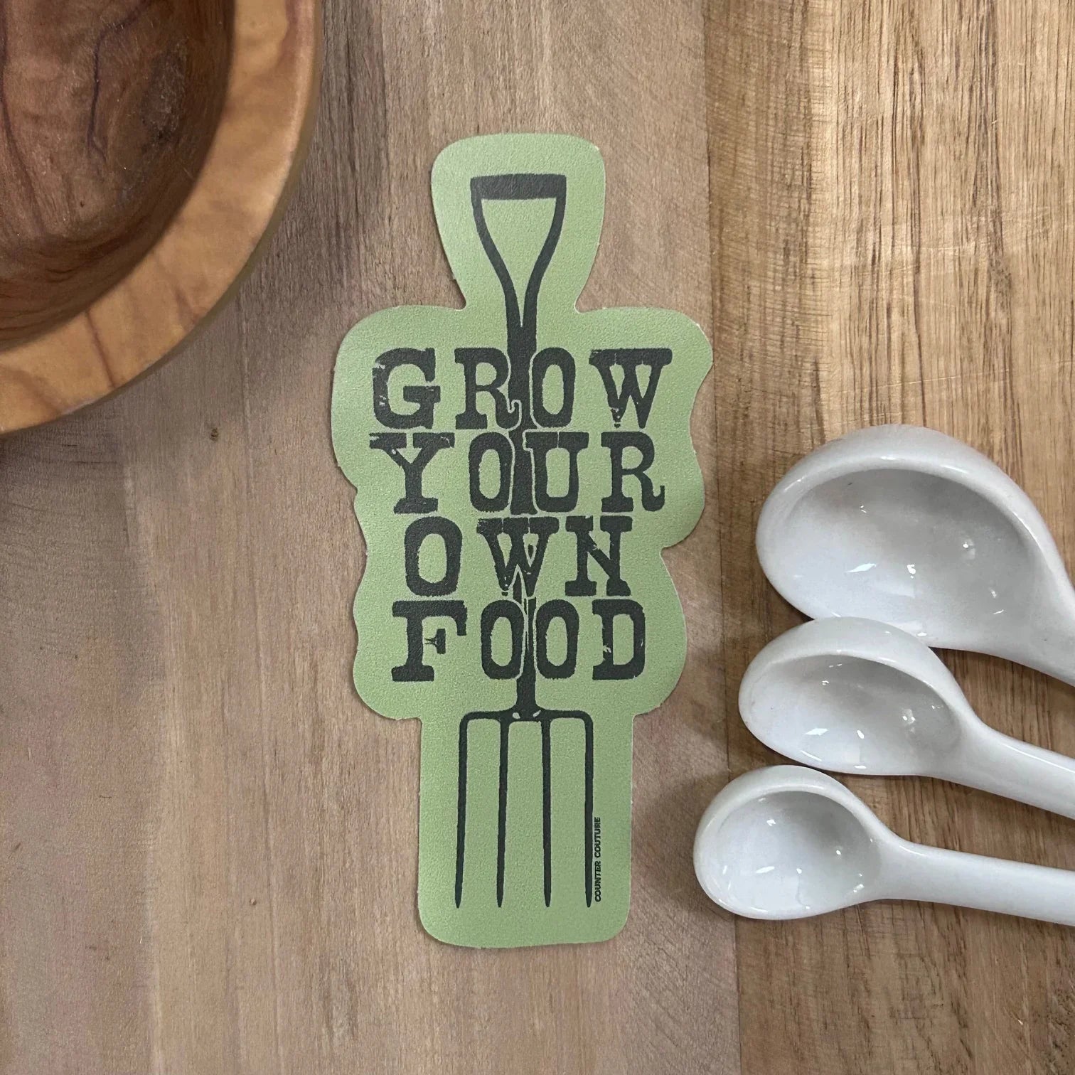 Grow Your Own Food Sticker – Gardening Vinyl Decal – Homesteader Laptop Sticker – Sustainable Living Gift – Garden Lover Sticker – Eco Friendly Vibes - Counter Couture