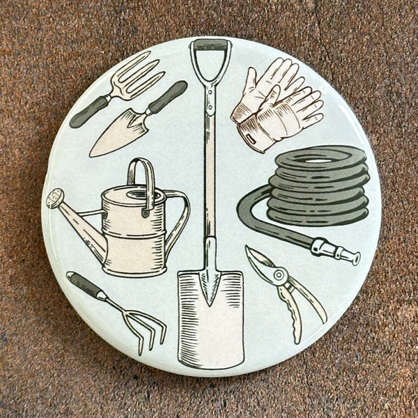 Gardening Tools Fridge Magnet