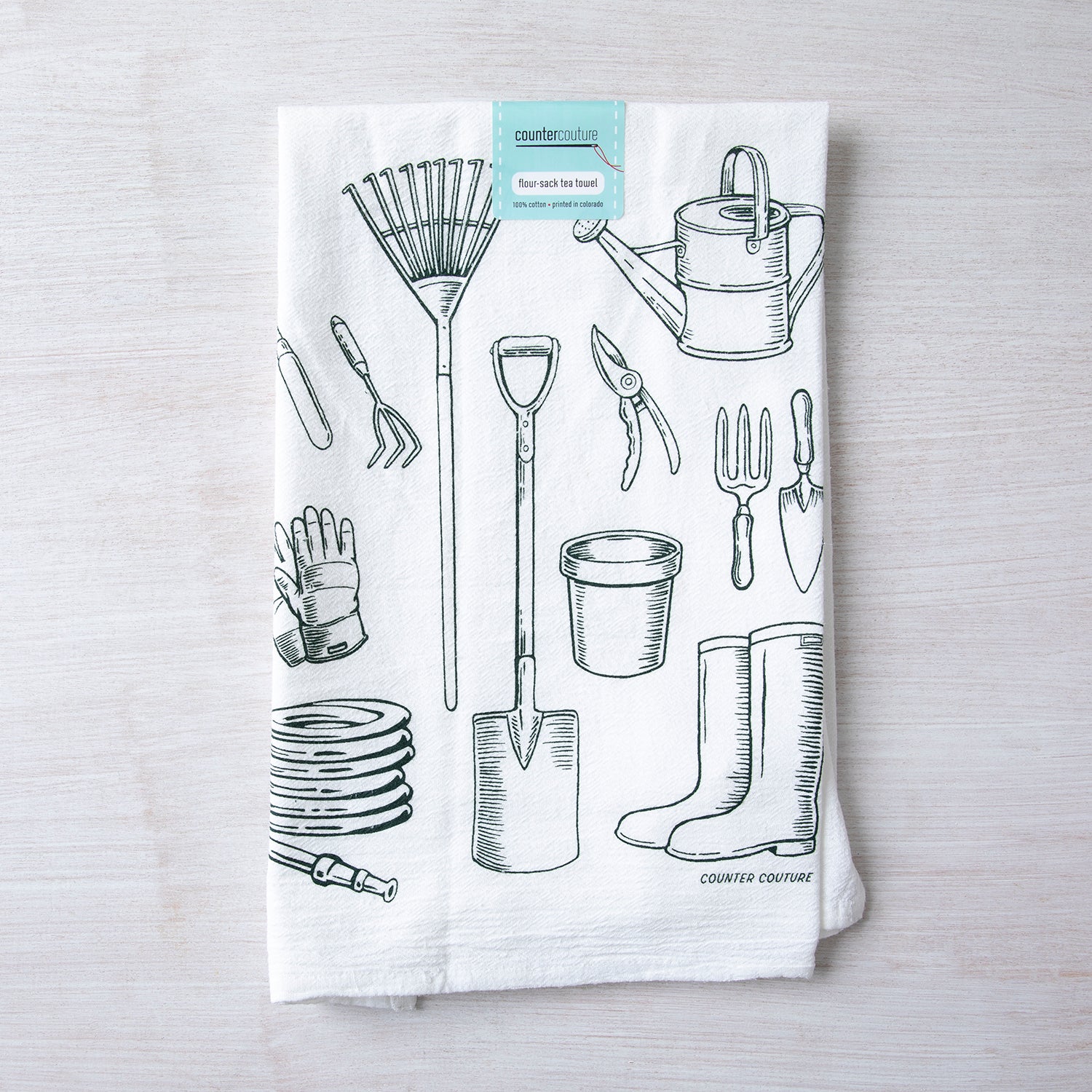 Gardening Tools Flour Sack Towel