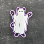 Ghost Cat Sticker - Counter Couture