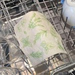 Herbs Swedish Dish Cloth - Eco-Friendly & Biodegradable - Counter Couture