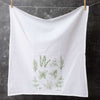Herb Flour Sack Tea Towel - Dish Towel - Hand Towel - Counter Couture
