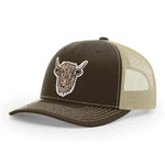 Highland Cow Hat – with Counter Couture Woven Patch Design - Counter Couture