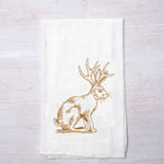Jackalope Flour Sack Towel - Counter Couture