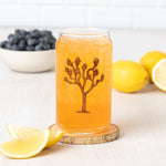Joshua Tree Beer Can Glass - 16oz, Dishwasher Safe - Counter Couture