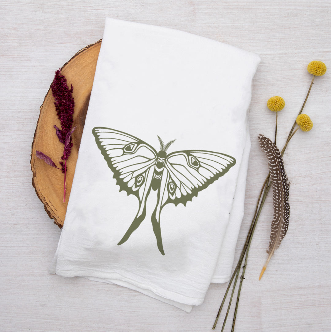 Luna Moth Tea Towel