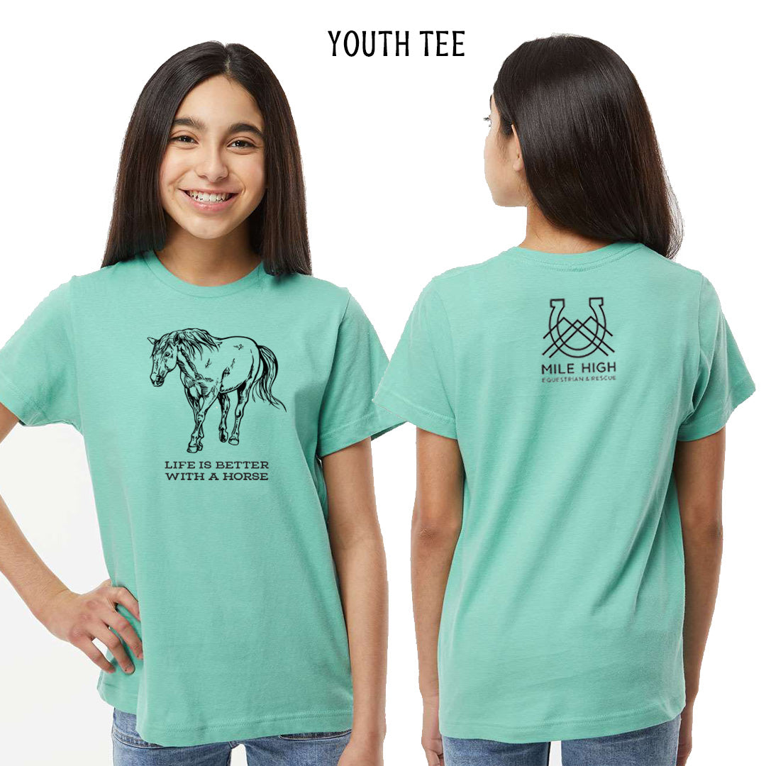 Youth Apparel - Mile High Equestrian Rescue Fundraiser