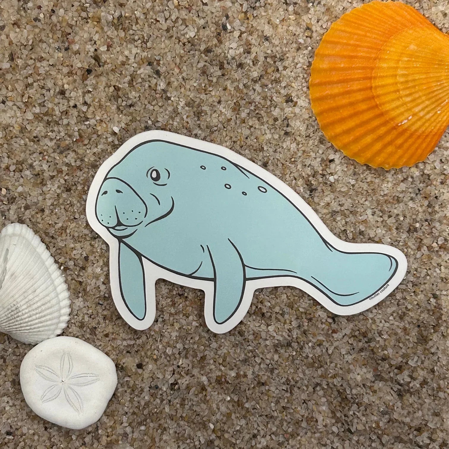 Manatee Sticker - Counter Couture