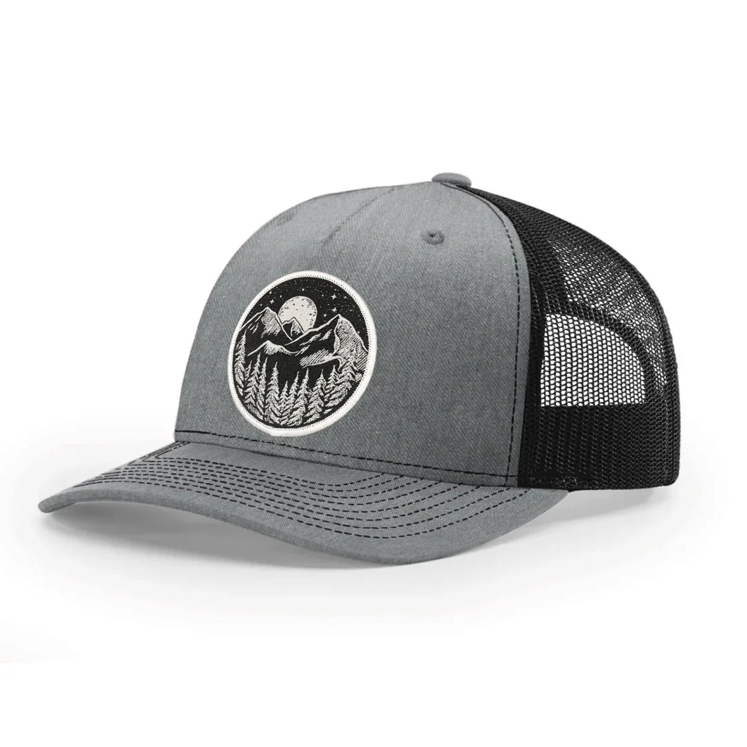 Midnight Mountain Range Trucker Hat - Counter Couture