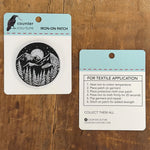 Midnight Mountain Woven Patch – Iron-On Patch - Counter Couture